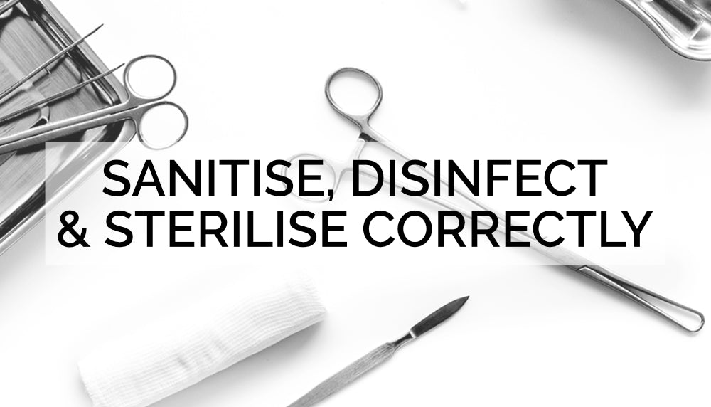 Sanitation, Disinfection & Sterilisation with Katie